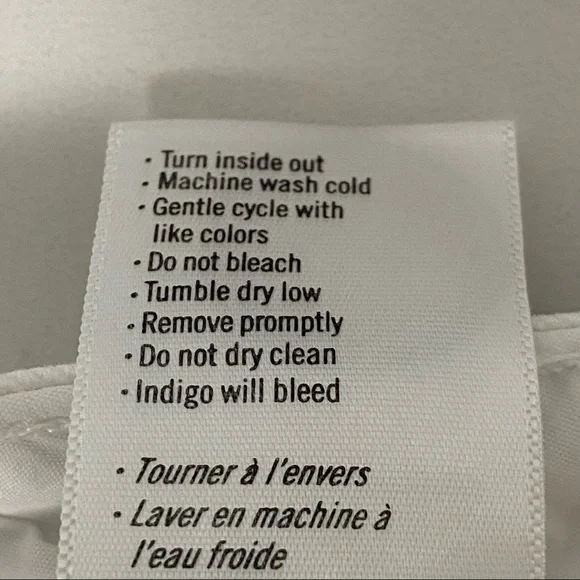 Paige Skyline Crop Skinny Jeans Optic White 26 - Picture 12 of 13